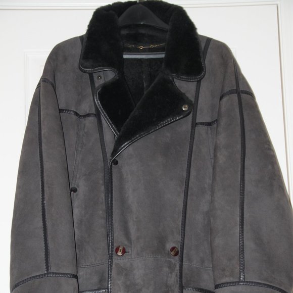 Washing Machine Dry Clean Sheepskin Coat O'Ned Real Shearling Coat